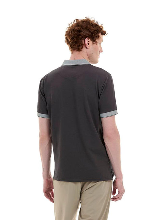 Tipo Polo Gris Carbón