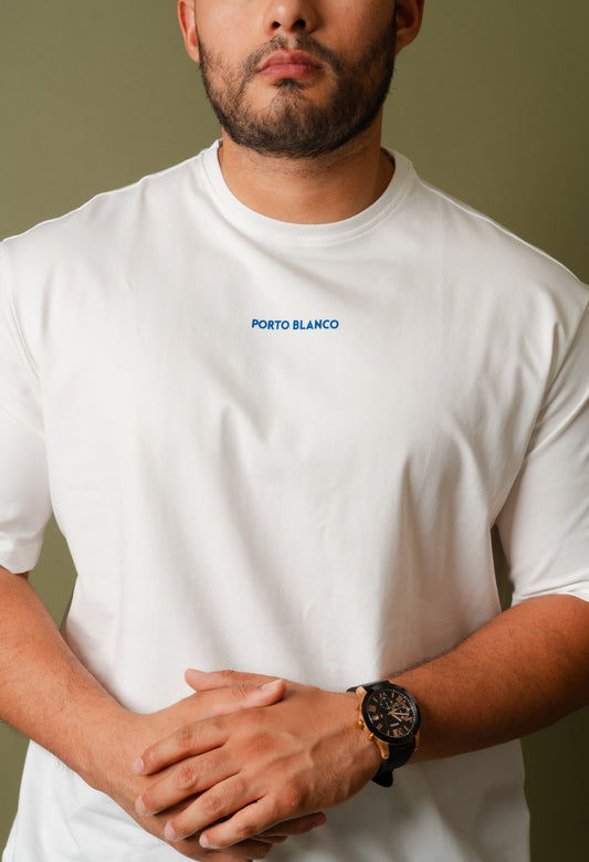 Playera Oversize Blanca