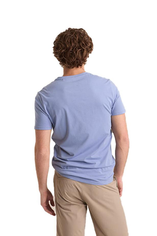 Playera Azul Lavanda