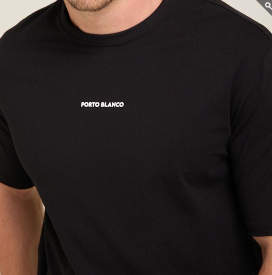 Playera Oversize Negra