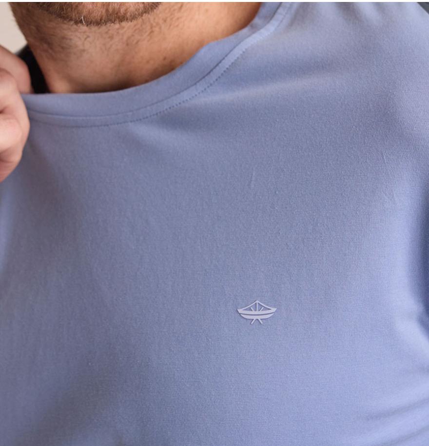 Playera Azul Lavanda