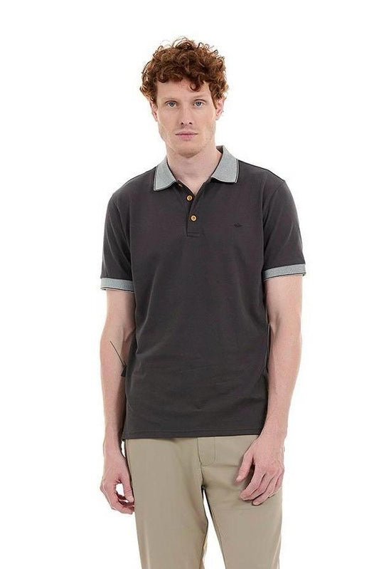 Tipo Polo Gris Carbón