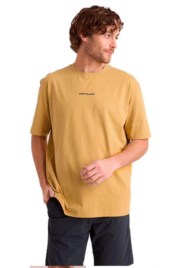 Playera Oversize Miel Dorada