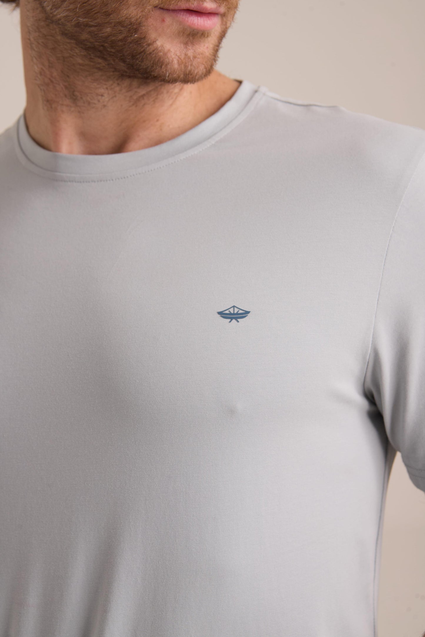Playera Gris Claro