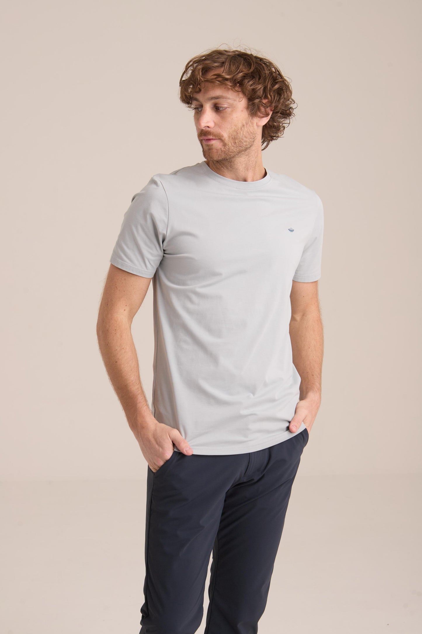 Playera Gris Claro