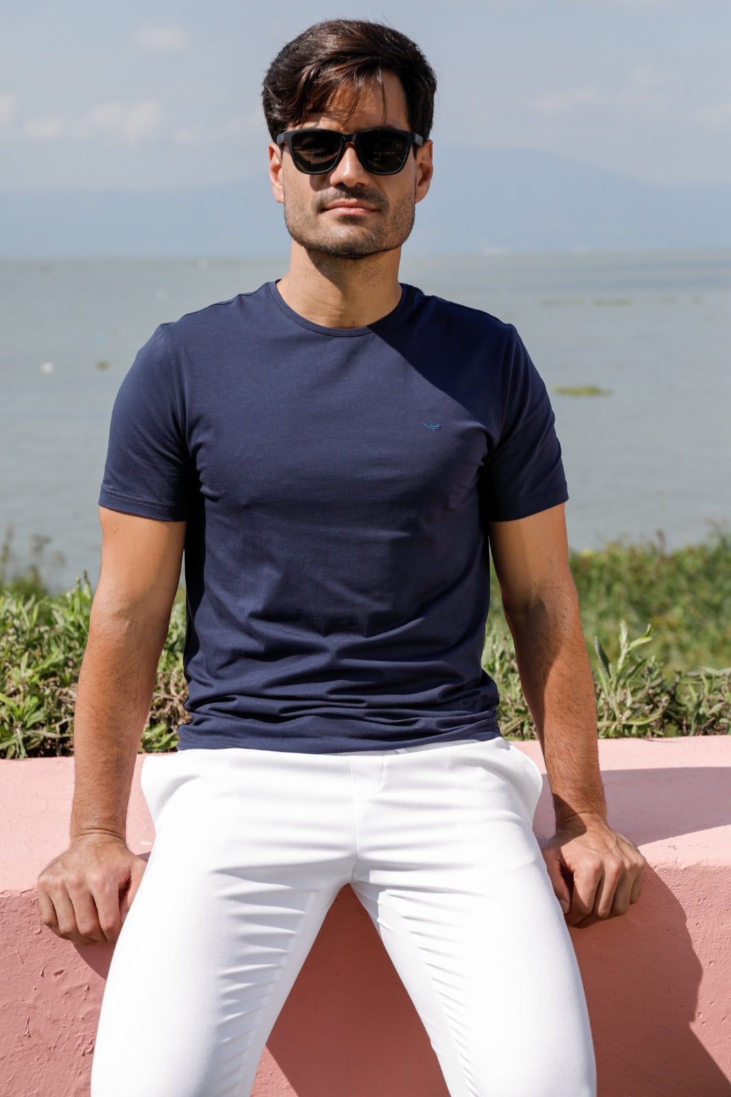 Playera Azul Marino