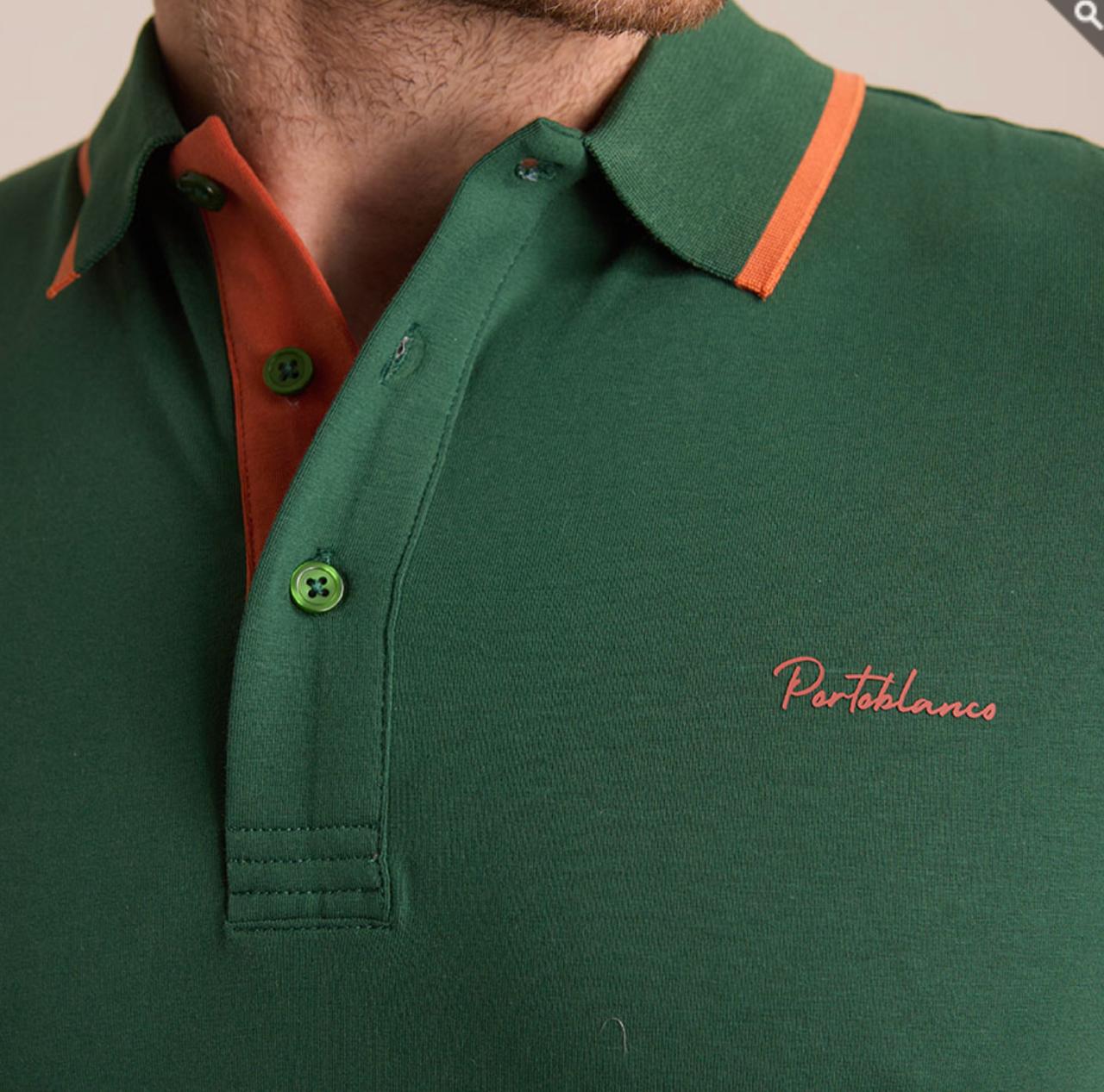 Tipo Polo Verde Esmeralda